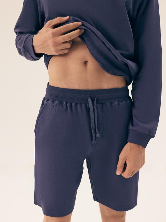 Piżama Męska 42796 Origin Henderson - granatowy