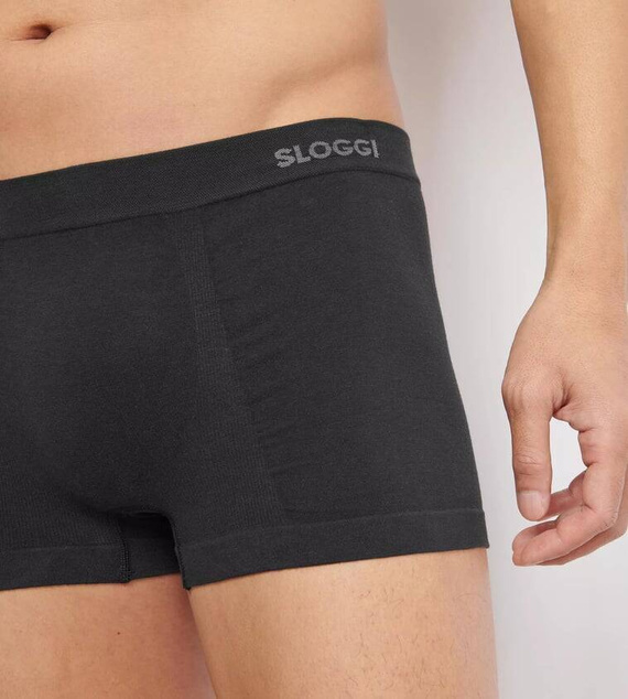 Bokserki męskie Men GO Smooth Hipster 2P Sloggi - black combination