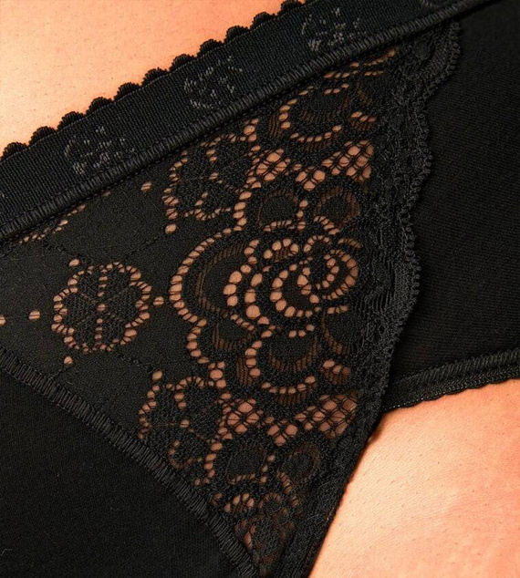 Figi damskie Chic Midi Sloggi czarny