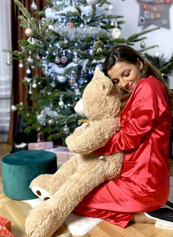 934 Classic Piżama damska Forex - czerwony