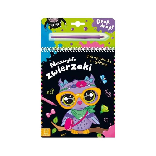 Książeczka niezwykłe zwierzaki z rysikiem Aksjomat