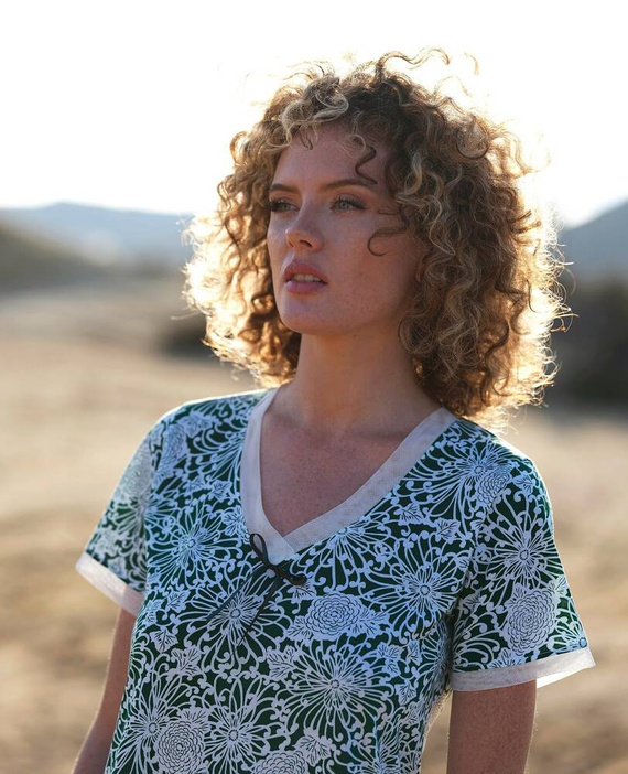 Koszula nocna 237 Cana-zielony