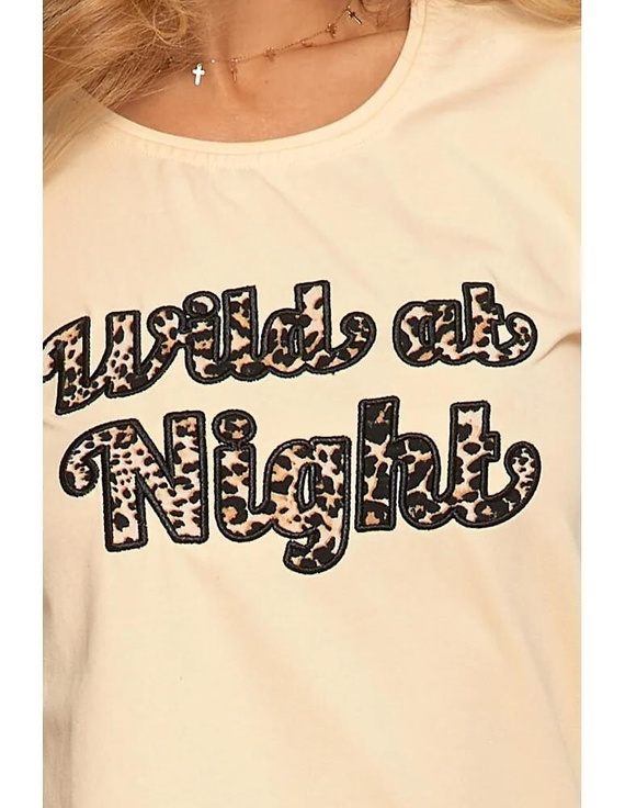 Piżama damska na ramiączkach PDD3200-014, PDD3500-013 Moraj - beżowy