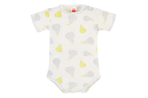 Body z krótkim rękawem "Sweet Pears" Makoma druk