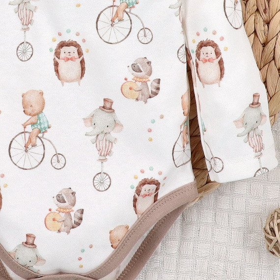 Nini Circus – body niemowlęce z organicznej bawełny, antyalergiczne, ekologiczne