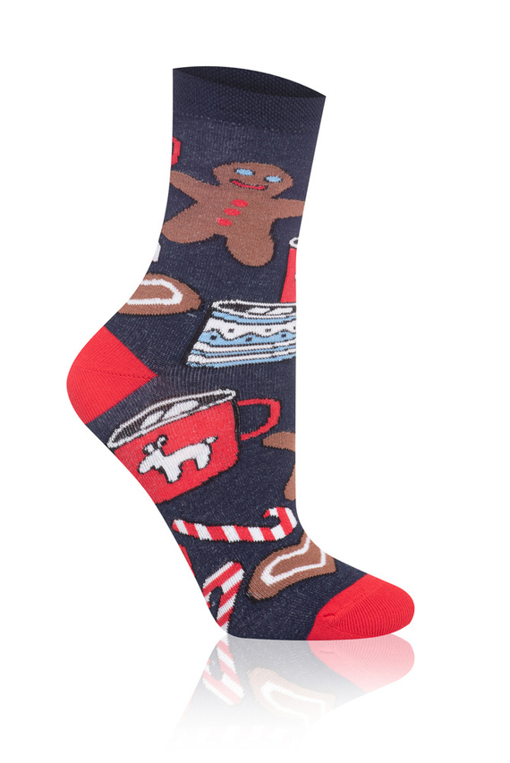 Skarpety długie S162D Cookies Italian Fashion