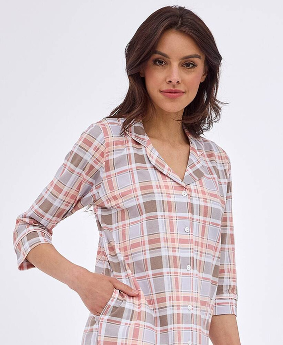 Koszula rozpinana 484/388 Sharon Cornette różowy