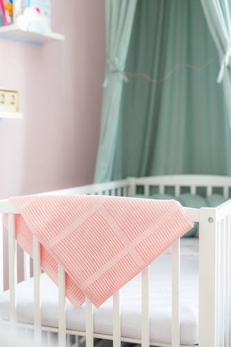 Sensis Kocyk Niemowlęcy Jade - pudrowy