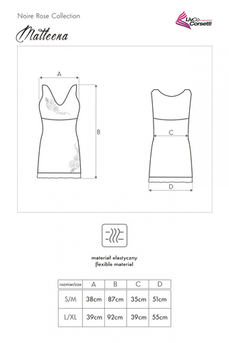 Koszulka nocna Matleena LC 90366 LivCo Corsetti Fashion