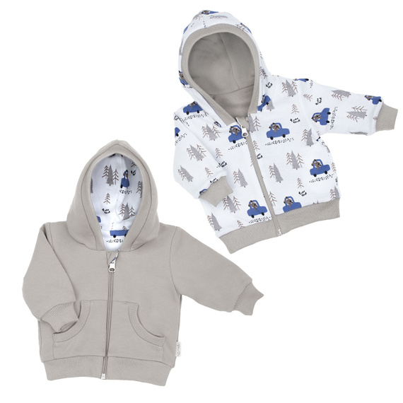 214275 Muki Kurtka dresowa dwustronna Nicol