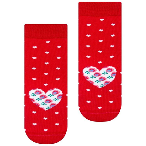 art.138 Skarpety Cotton Candy Folk Steven niebieski jasny melanż  097