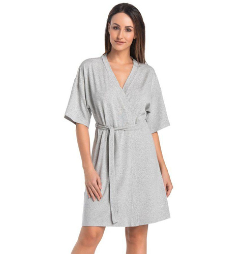 Damski szlafrok Maddalena Teyli - szary 