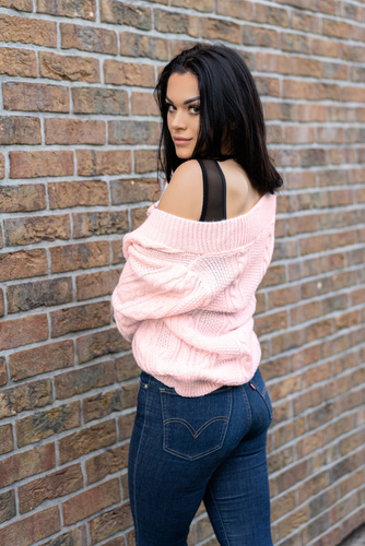 Sweter damski Mirila Powder Merribel  