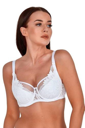 Biustonosz Półusztywniany BSO 1134 Keto  Gaia -biały