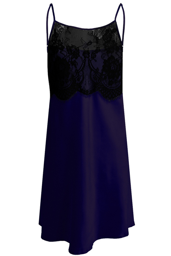 Halka satynowa Janice DKaren - granat