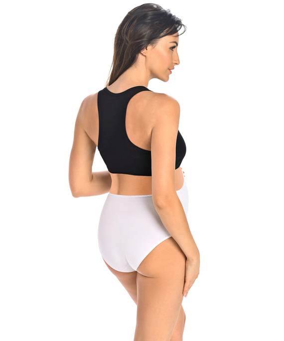 Figi ciążowe Maxi Iris Teyli - biały