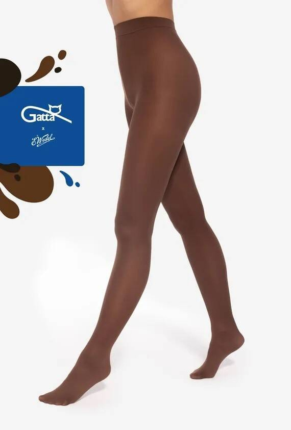 Wedel Microfibre Rajstopy damskie 40 den Gatta - milk choco