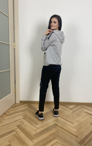 Komplet dresowy 496 Just Forex - jasny melanż