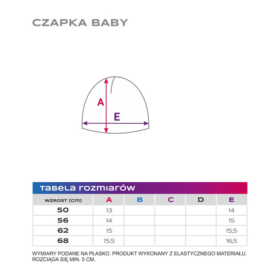 Beżowa czapka dziecięca Eevi z wełny granat – Idealna na każdą pogodę