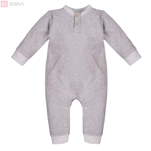 Pajac kangurek bez stópek "Simply Comfy" Ewa Klucze - miodowy 