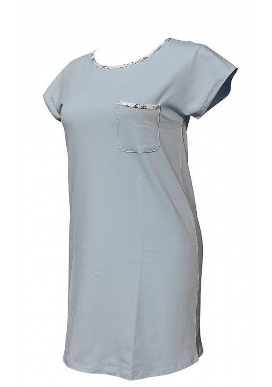 Koszula nocna 433 Maribell Forex - niebieski