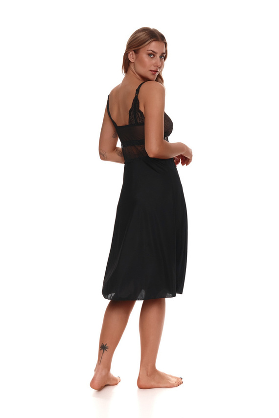 500 Koszulka nocna Big Lupoline -czarny