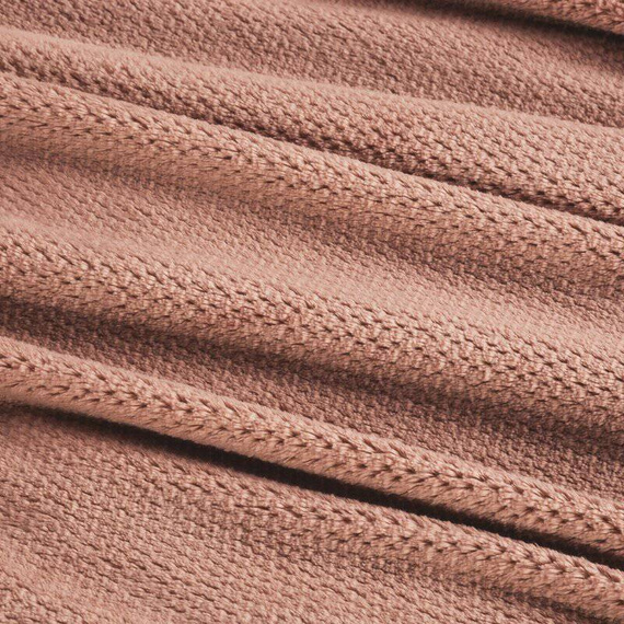 Narzuta z mikrofibry Ricky Eurofirany pudrowy róż