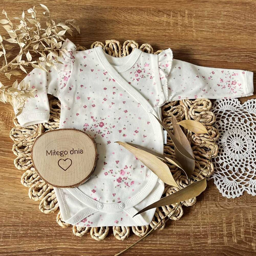 Body kopertowe z długim rękawem BD14326 Łączka Mamatti