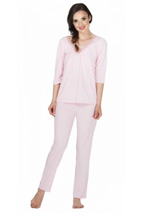 Piżama damska 6202 Vivien Mewa morelowy