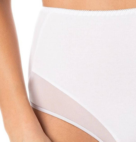 Figi z wysokim stanem 3-Pak 1123-3 Filly Teyli -  biały