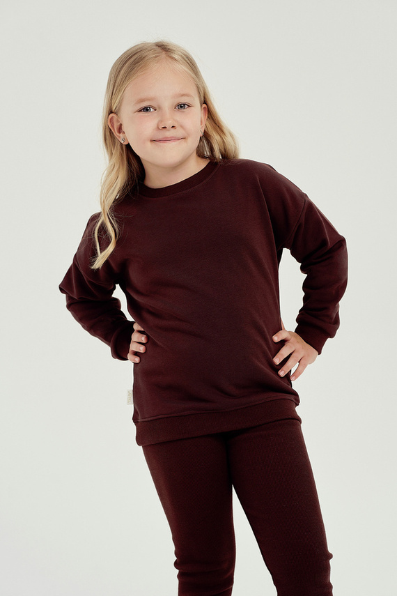 Komplet dziecięcy 3051 Selena Taro- brązowy