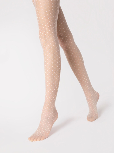 G 6118 Breeze Rajstopy Fiore 20 den - ecru