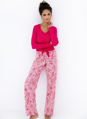 Sensis piżama damska Landry – bawełna, długi rękaw, wygoda na co dzień