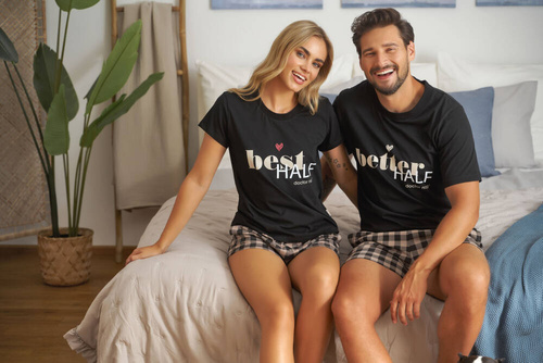 PM.5341 Piżama Damska Doctor Nap - black