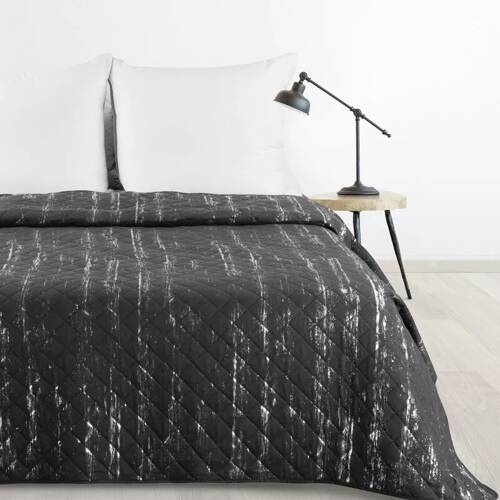 Narzuta dekoracyjna Blink 1 Design91 grafitowy/srebrny