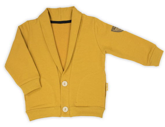 169570 Mix Bluza dresowa Nicol - musztardowy