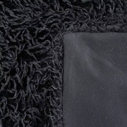 Koc narzuta włochacz Adore futrzak Eurofirany czarny 