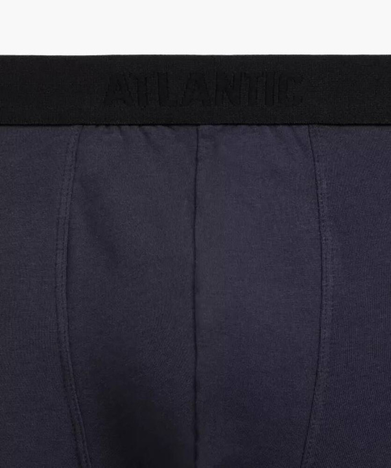 Bokserki męskie 3MH-054 A'3 Atlantic --czarny-grafitowy