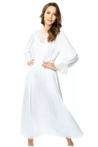 Koszula nocna 86559 Katarzyna Mewa biały 