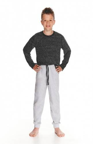 Piżama dla chłopca 2285/2826/2821 Vito Taro grafitowy melanż