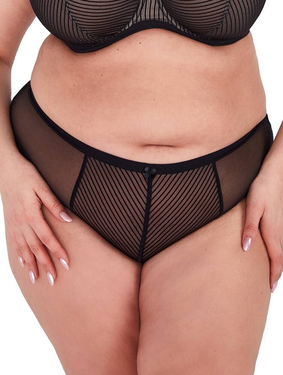 Figi damskie GFP 1211 Kim Gaia czarny beżowy