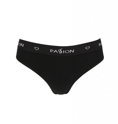 Figi damskie PS004 Passion czarny