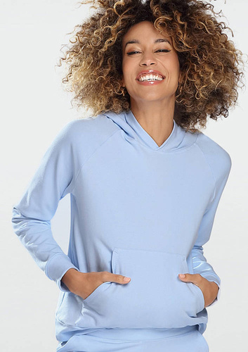 Bluza dresowa Seattle Dkaren - błękitny