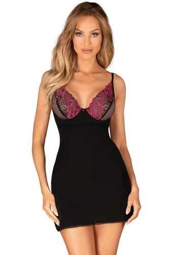 Rosenty Chemise Koszulka Obsessive - czarny