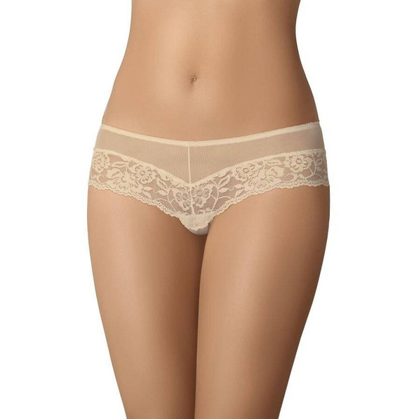 Figi koronkowe brazyliany Kate Teyli - beżowy