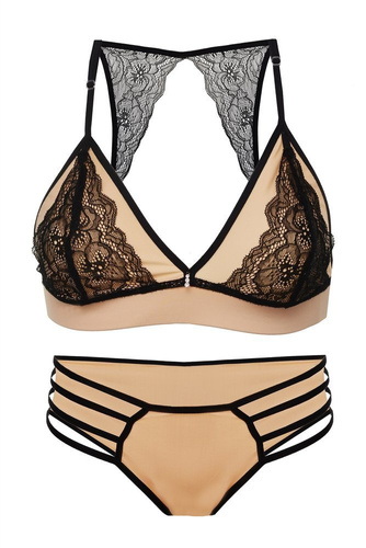 Ness Komplet damski DKaren beżowy