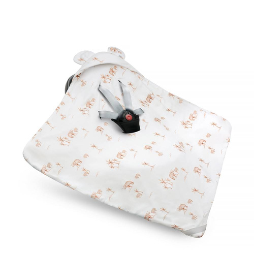 Kocyk bambusowy do fotelika samochodowego Elephants Yosoy