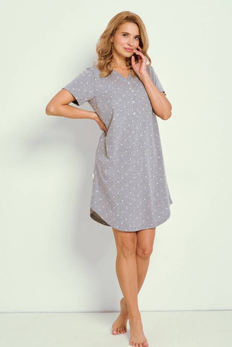 Koszula do karmienia 3326 Meg Taro- szara