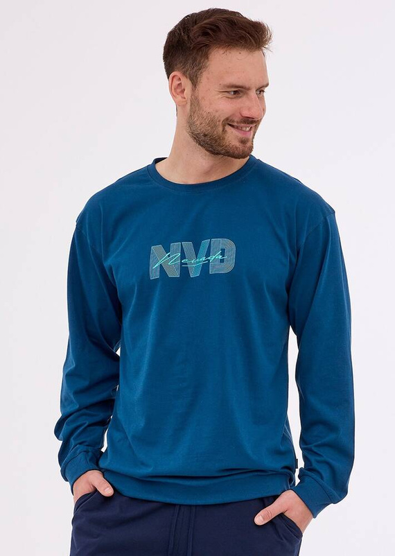 Piżama męska 322/281 Nevada 2 Cornette morski