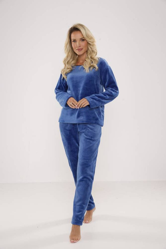 Piżama damska 669 Soft De Lafense - jeans